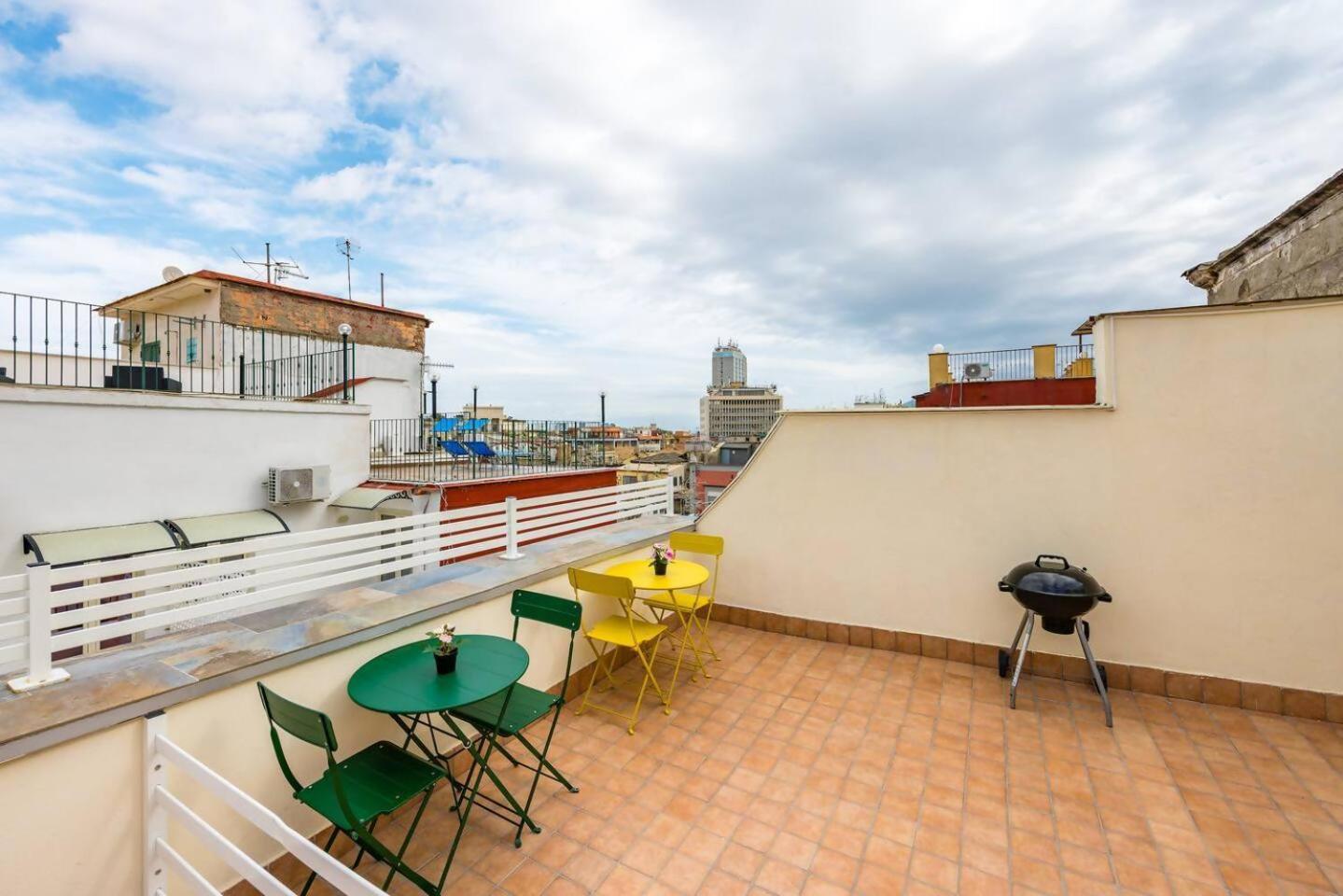 Terrazza Terzo Cardine Otel Napoli Oda fotoğraf