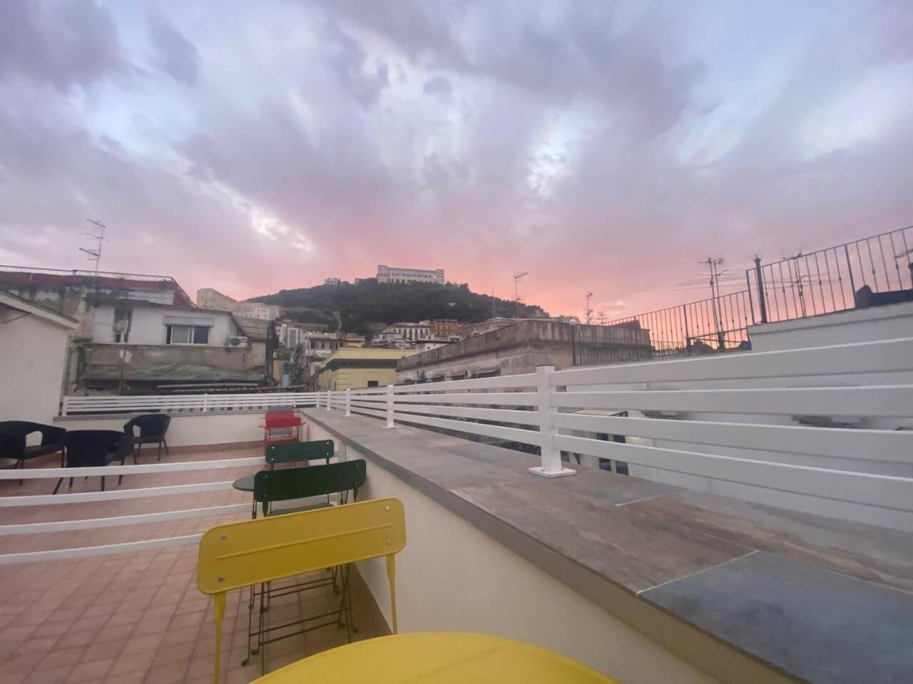 Terrazza Terzo Cardine Otel Napoli Oda fotoğraf