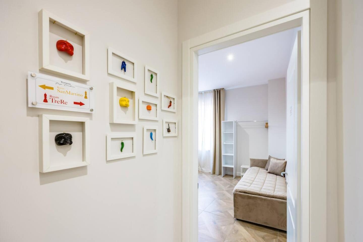 Terrazza Terzo Cardine Otel Napoli Oda fotoğraf